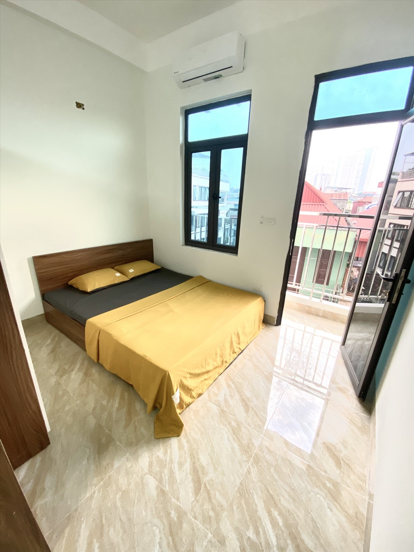 Phòng trọ Studio 38m2 tại THT Land 1 Kim Giang - Hoàng Mai - Phòng ngủ