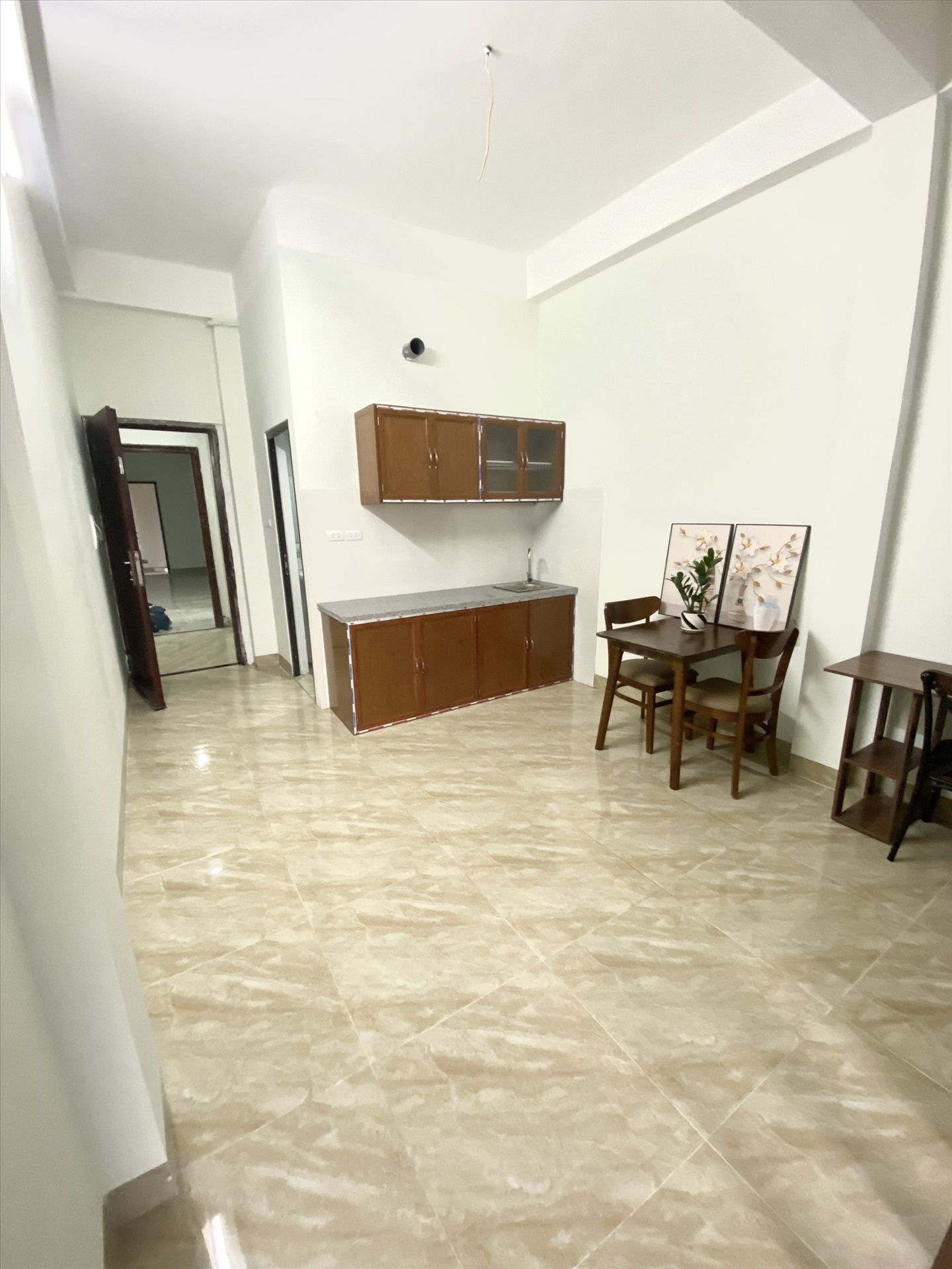 Phòng trọ Studio 38m2 tại THT Land 1 Kim Giang - Hoàng Mai - Phòng bếp