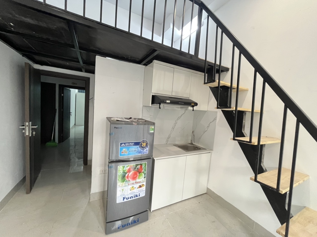 Phòng trọ Duplex 25m2 tại THT Land 2 Khương Đình - Thanh Xuân - Phòng khách