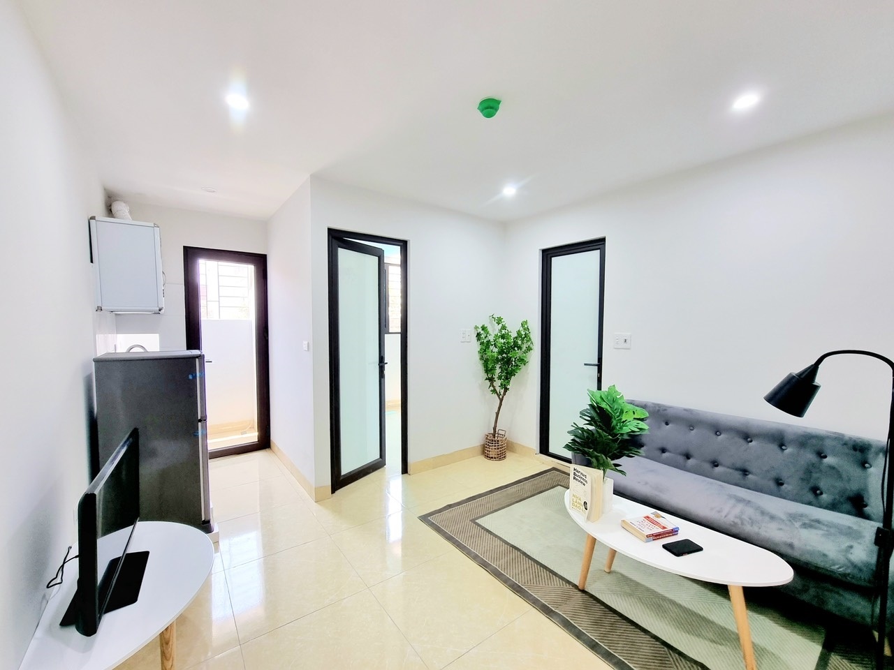 Phòng trọ 1 Phòng ngủ 35m2 tại THT Land 1 Khương Đình - Thanh Xuân - Phòng khách