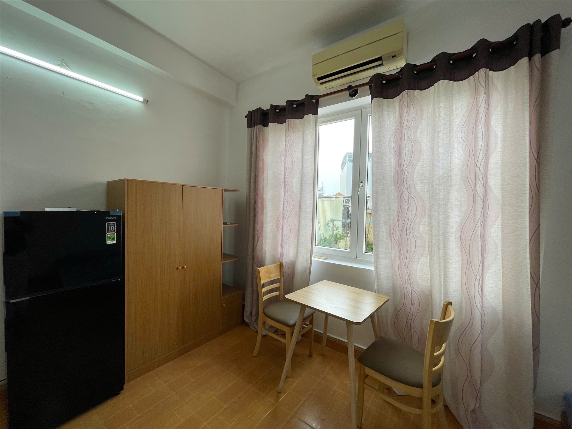 Phòng trọ Studio 30m2 tại Jinjoo Home Yên Thế - Tân Bình - Phòng ngủ