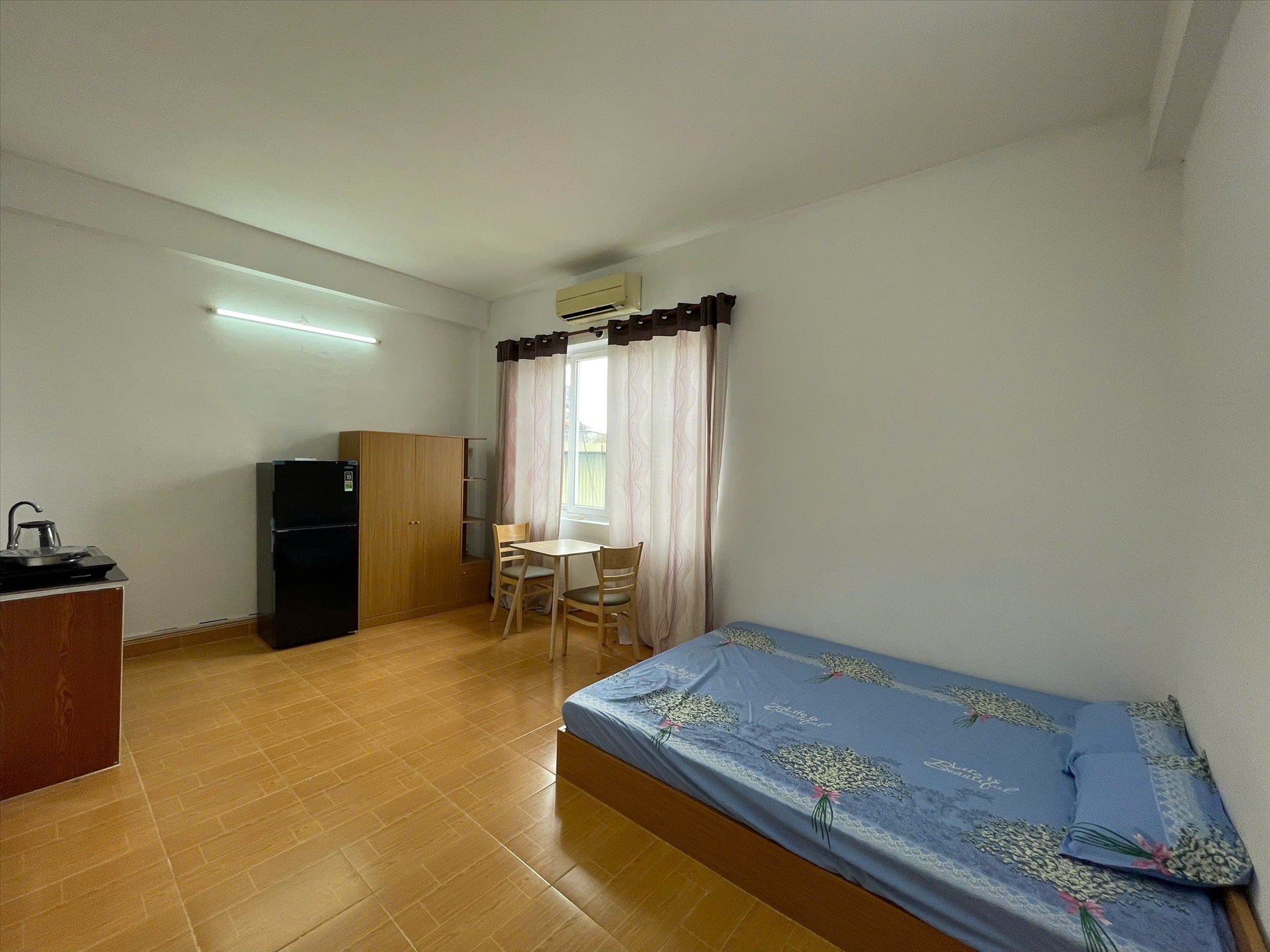 Phòng trọ Studio 30m2 tại Jinjoo Home Yên Thế - Tân Bình - Phòng ngủ