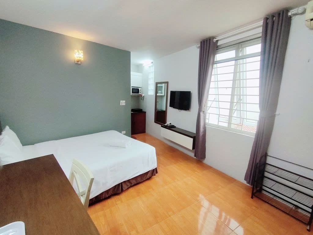 Phòng trọ Studio 30m2 tại PTC Houe Trần Duy Hưng - Cầu Giấy  - Phòng ngủ