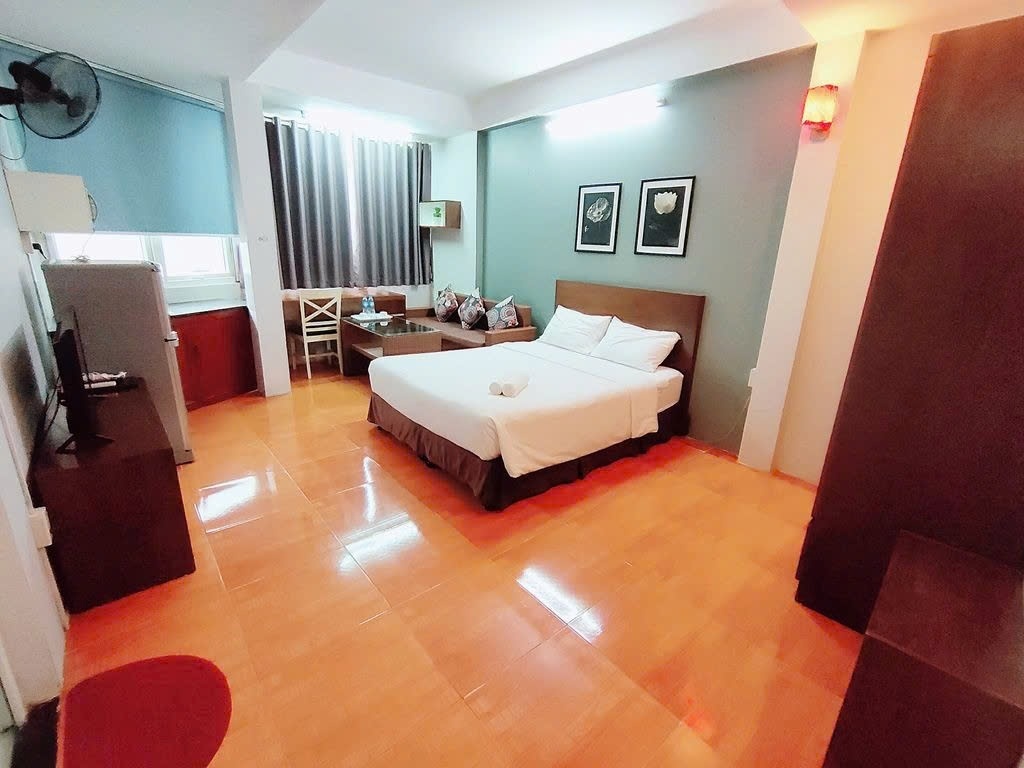 Phòng trọ Studio 30m2 tại PTC Houe Trần Duy Hưng - Cầu Giấy  - Phòng ngủ