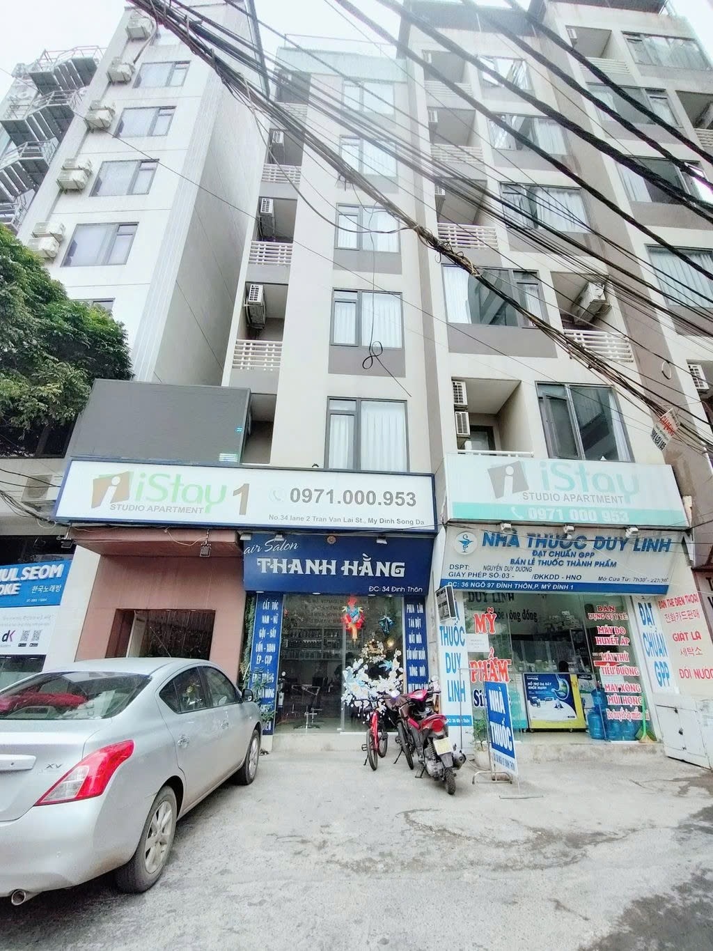 Phòng trọ PTC House Lê Văn Lai - Nam Từ Liêm  - Toàn cảnh tòa nhà (*)