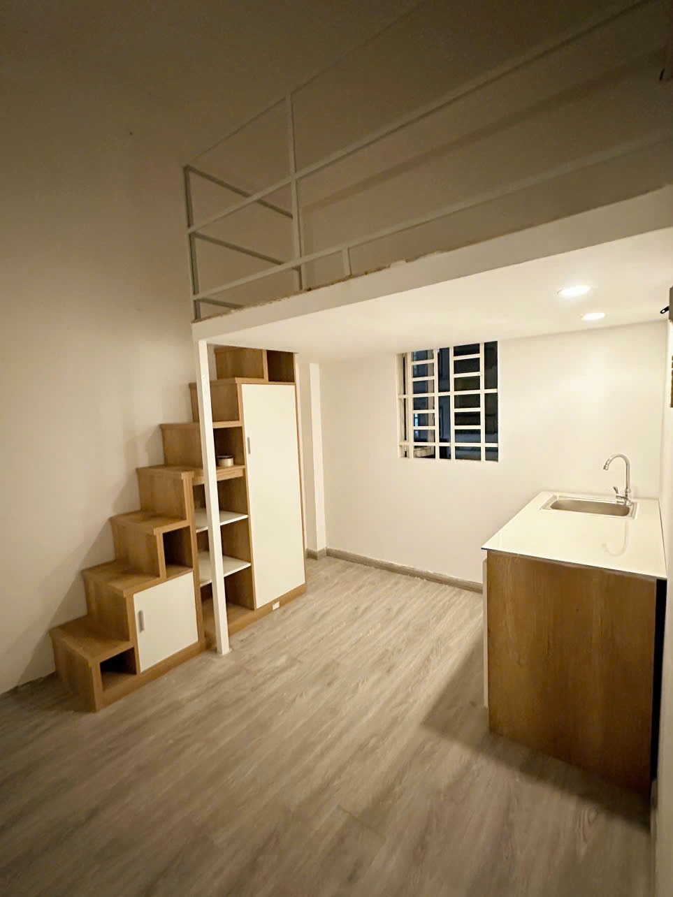 Phòng trọ Duplex 25m2 tại Jinjoo Home Lạc Long Quân - Tân Bình - Phòng ngủ