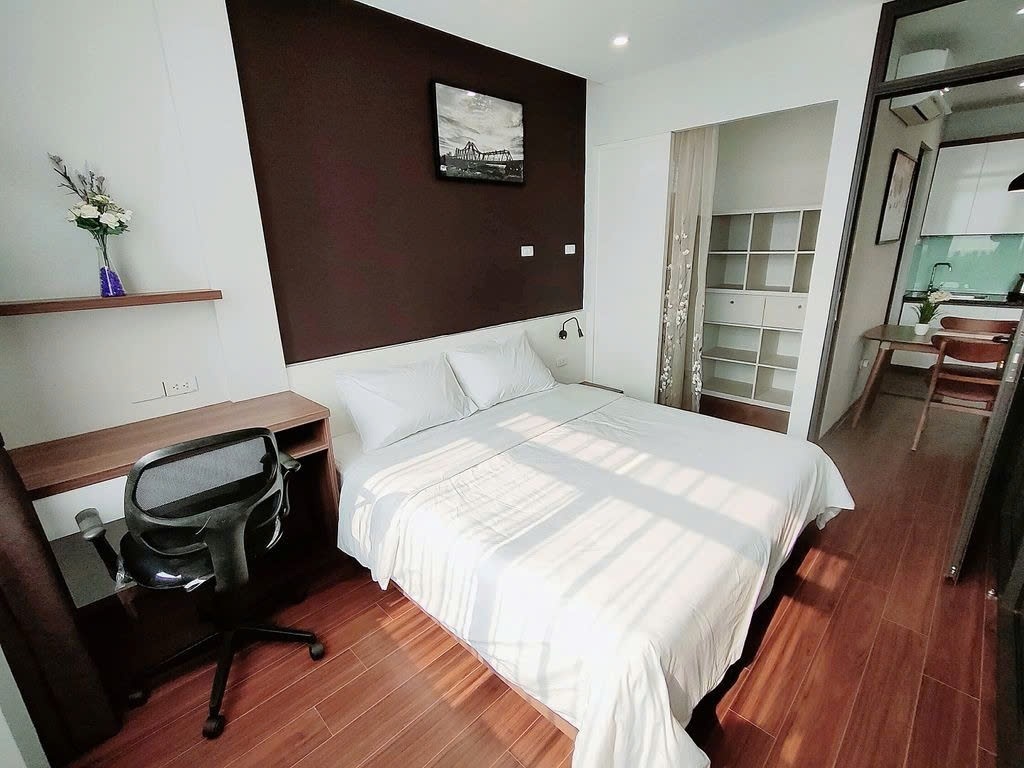 Phòng trọ 1 Phòng ngủ 60m2 tại PTC House Trần Quốc Vượng - Cầu Giấy  - Phòng ngủ