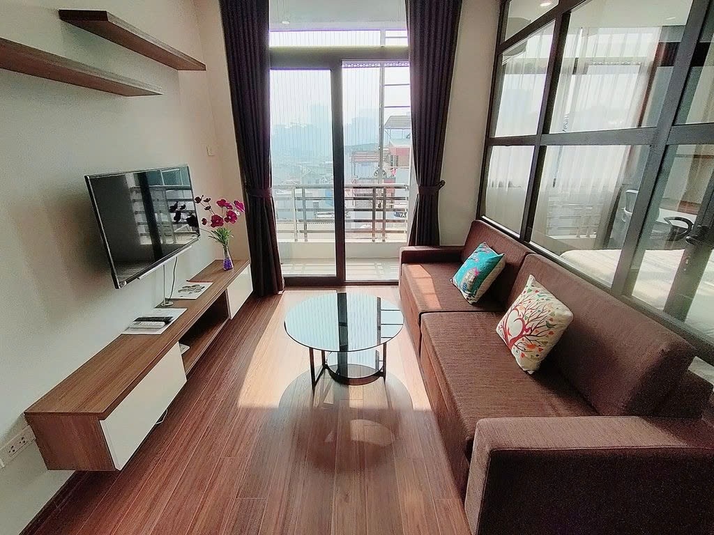 Phòng trọ 1 Phòng ngủ 60m2 tại PTC House Trần Quốc Vượng - Cầu Giấy  - Phòng khách