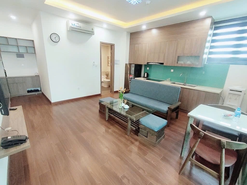 Phòng trọ 1 Phòng ngủ 45m2 tại PTC House Trần Thái Tông - Cầu Giấy  - Phòng bếp