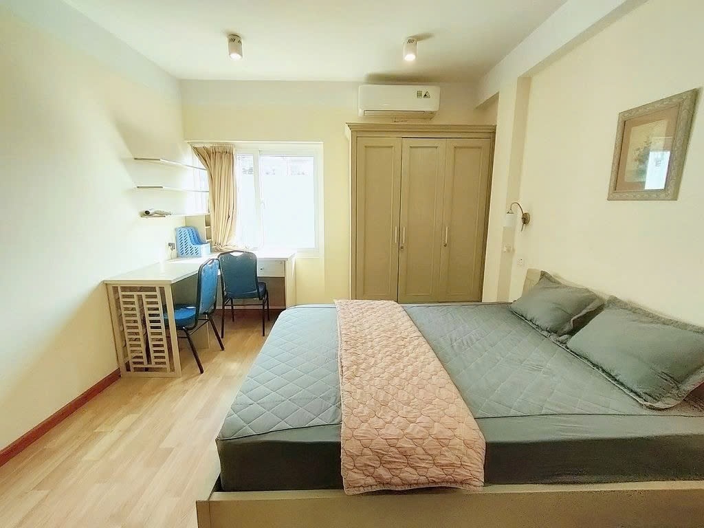 Phòng trọ Studio 25m2 tại PTC House Lạc Long Quân - Cầu Giấy  - Phòng ngủ