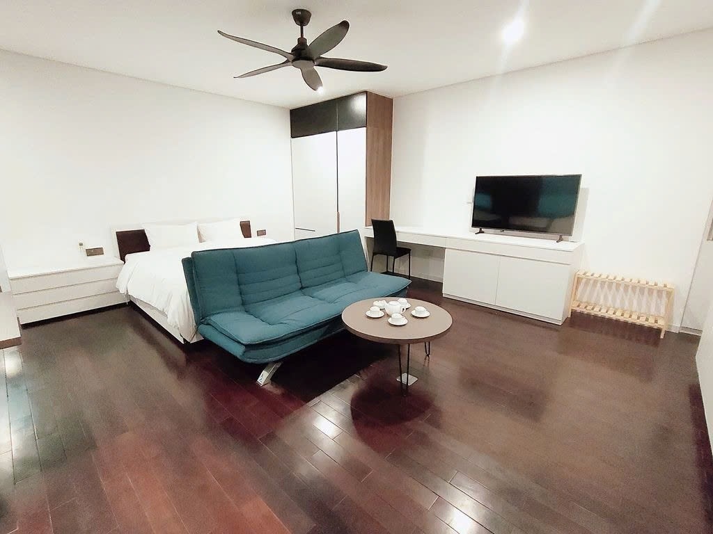 Phòng trọ Studio 40m2 tại PTC House Đội Cấn - Ba Đình  - Phòng khách