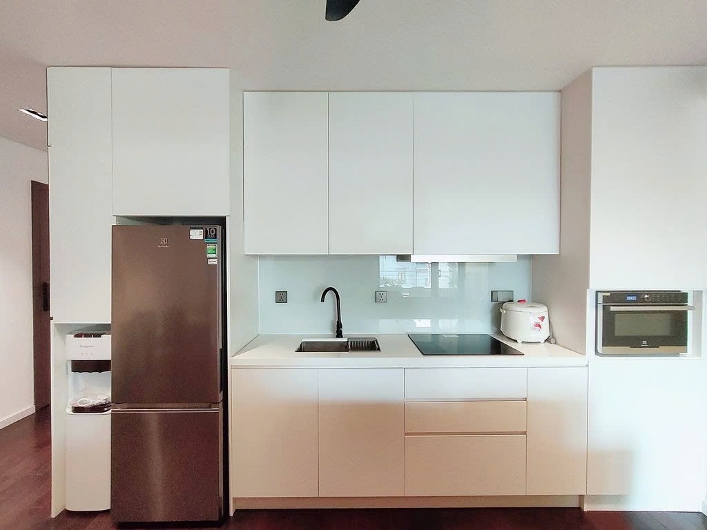 Phòng trọ Studio 40m2 tại PTC House Đội Cấn - Ba Đình  - Phòng bếp