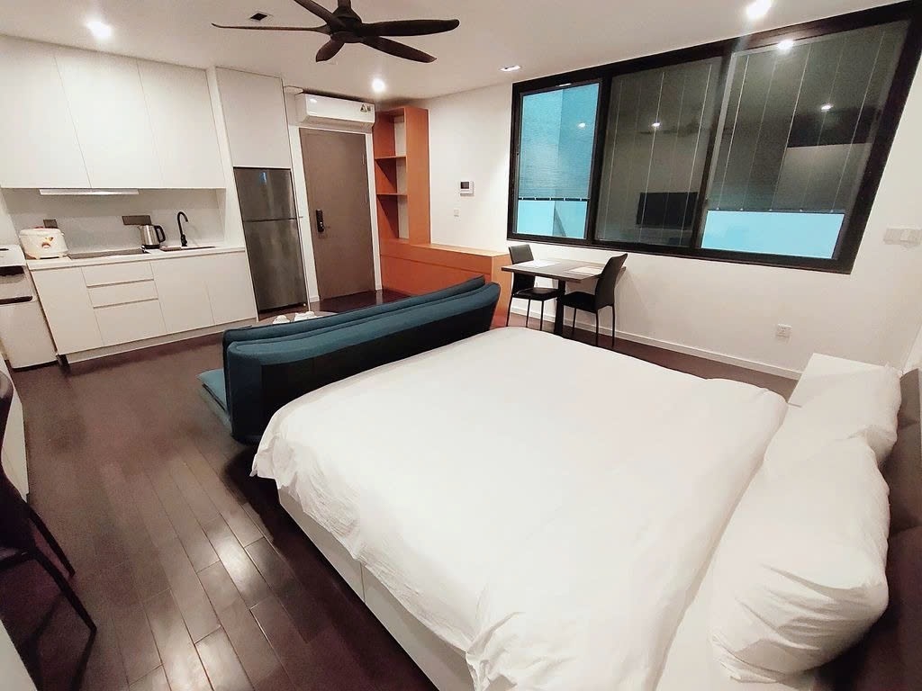 Phòng trọ Studio 40m2 tại PTC House Đội Cấn - Ba Đình  - Phòng ngủ