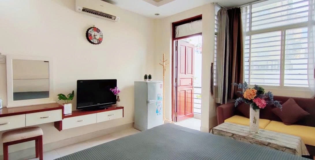 Phòng trọ Studio 30m2 tại PTC House 1 Trương Quyền - Quận 3 - Phòng ngủ