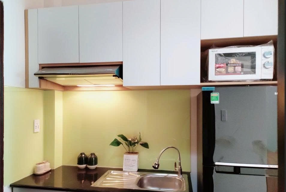 Phòng trọ Studio 30m2 tại PTC House 3 Trương Quyền - Quận 3 - Phòng bếp