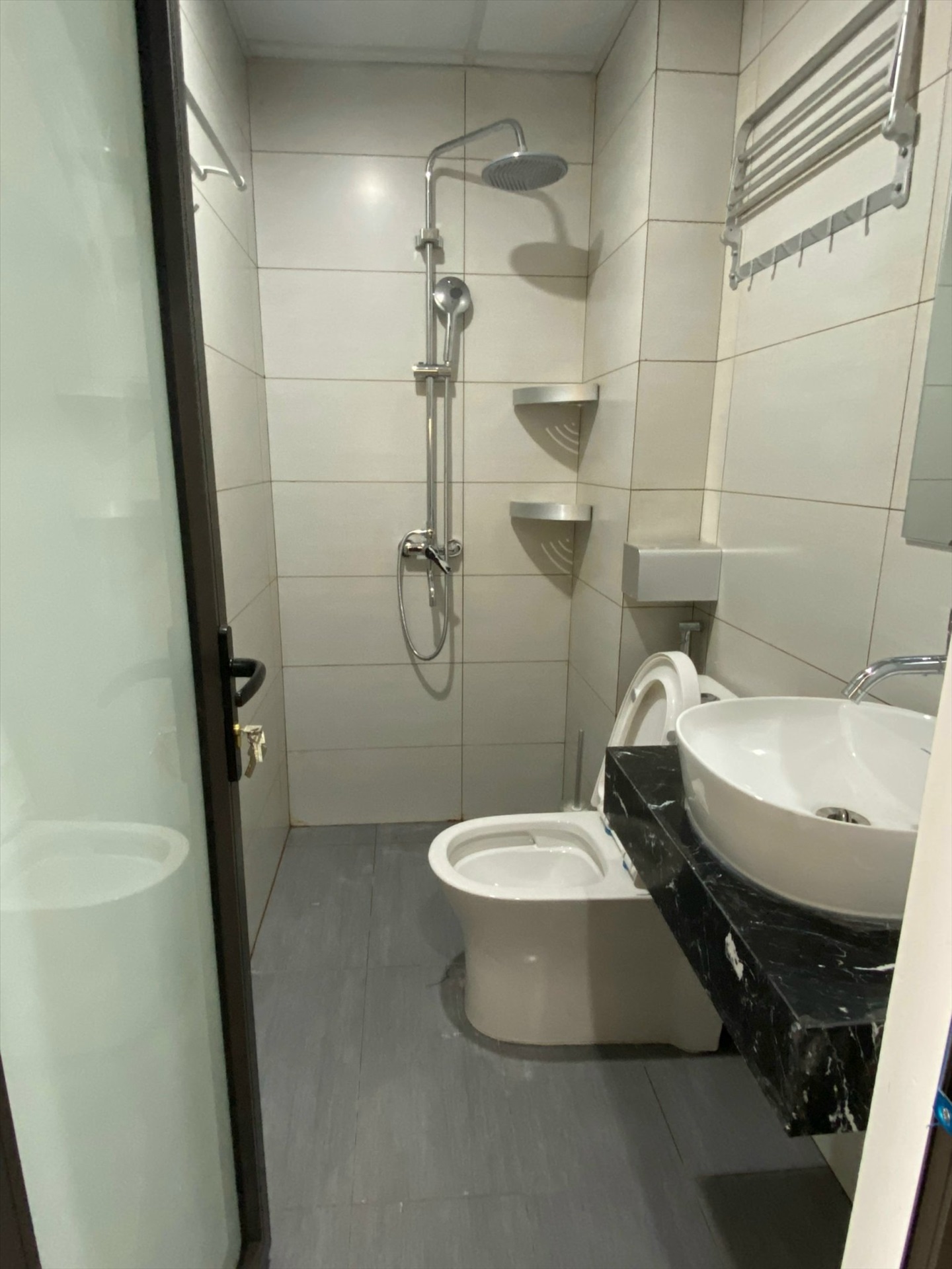 Phòng trọ Studio 25m2 tại THT Land 1 Quan Nhân - Thanh Xuân - Phòng tắm