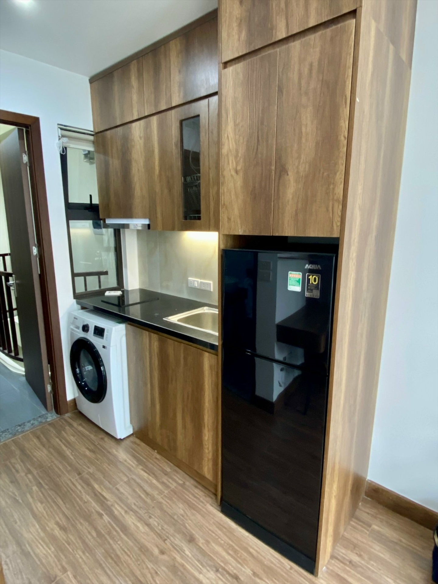 Phòng trọ Studio 25m2 tại THT Land 1 Quan Nhân - Thanh Xuân - Phòng bếp