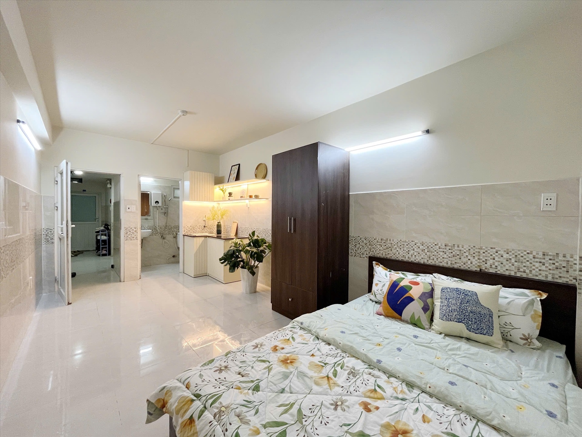 Phòng trọ 1 Phòng ngủ 30m2 tại LightHouse Quốc lộ 13 - Bình Thạnh - Phòng ngủ