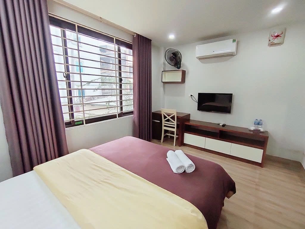 Phòng trọ Studio 30m2 tại PTC House 2 Nguyễn Ngọc Vũ - Cầu Giấy - Phòng ngủ