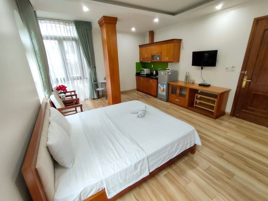 Phòng trọ Studio 30m2 tại PTC House Hưng Phúc 4- Quận 7 - Phòng ngủ