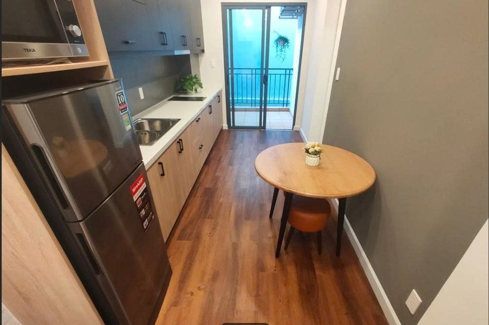 Phòng trọ 1 Phòng ngủ 30m2 tại PTC House Kỳ Đồng - Quận 3 - Phòng bếp