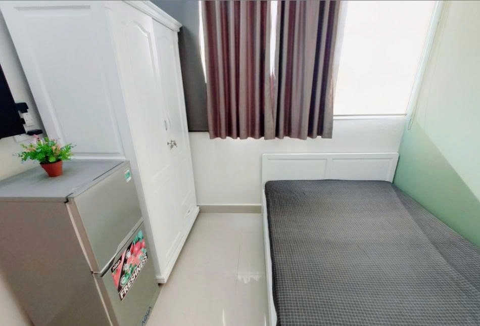 Phòng trọ Studio 10m2 tại PTC House 2 Đường số 3 - Quận 7 - Phòng ngủ