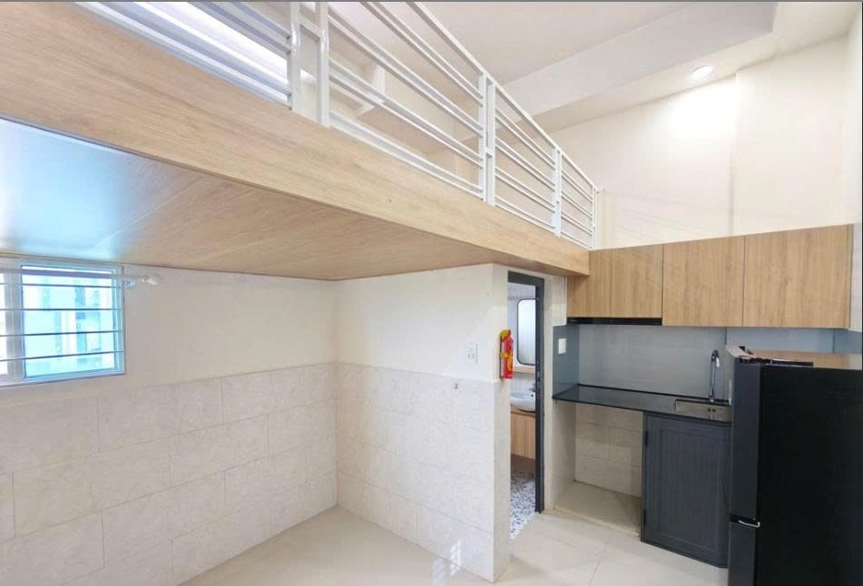 Phòng trọ Duplex 15m2 tại PTC House 1 Đường số 77 - Quận 7 - Phòng khách