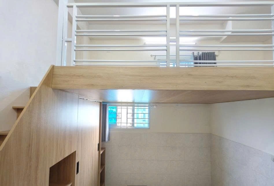 Phòng trọ Duplex 15m2 tại PTC House 1 Đường số 77 - Quận 7 - Phòng khách