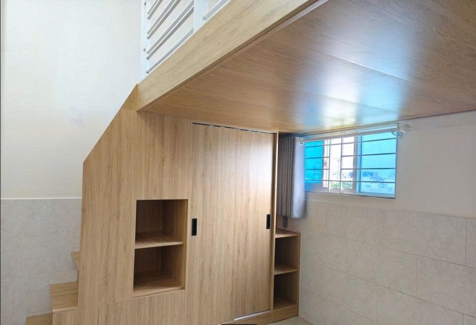 Phòng trọ Duplex 15m2 tại PTC House 1 Đường số 77 - Quận 7 - Phòng khách