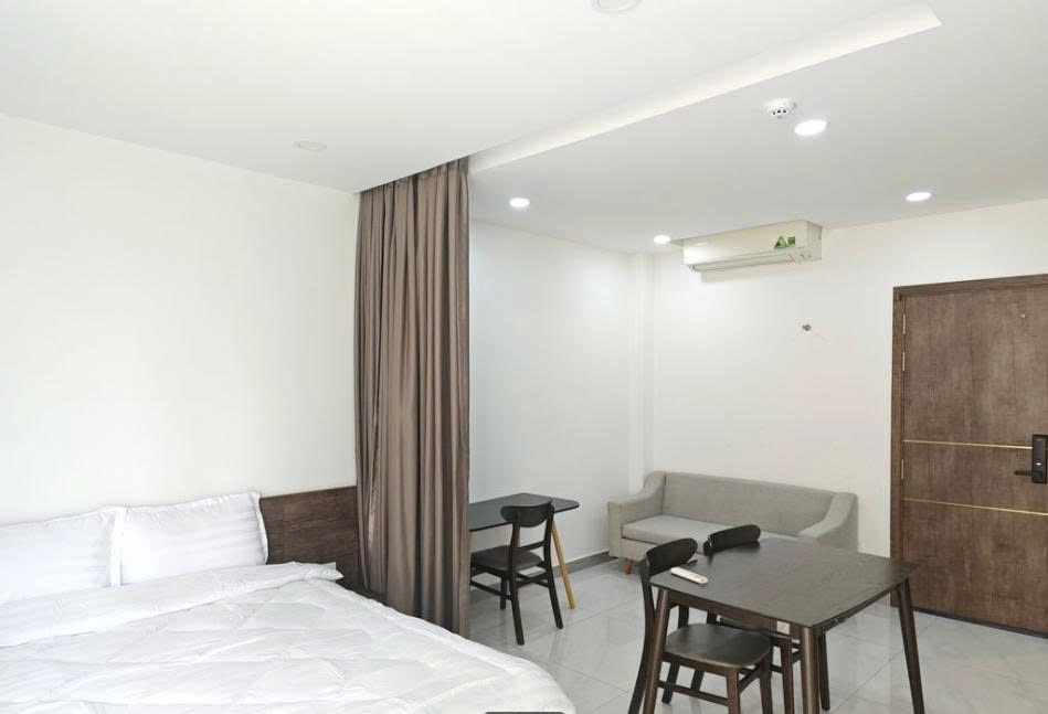 Phòng trọ Studio 45m2 tại PTC House 1 Đường số 16 - Quận 2 - Phòng ngủ