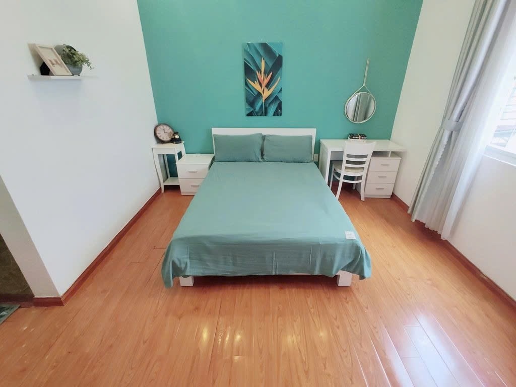 Phòng trọ Studio 20m2 tại PTC House 2 Lê Thánh Tôn - Quận 1  - Phòng ngủ