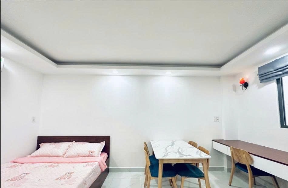 Phòng trọ Studio 25m2 tại PTC House Trần Hưng Đạo 2 - Quận 5 - Phòng ngủ