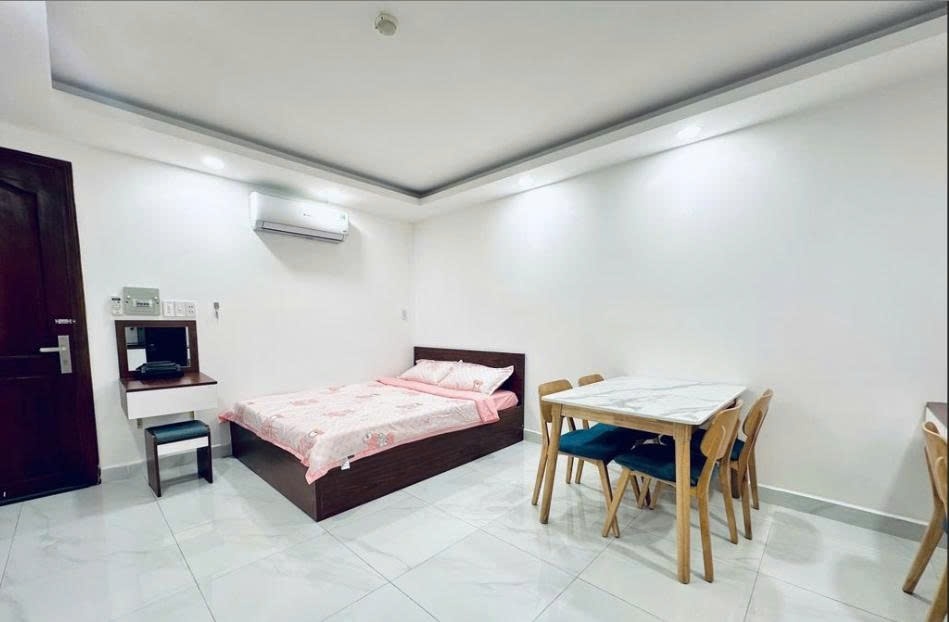 Phòng trọ Studio 25m2 tại PTC House Trần Hưng Đạo 2 - Quận 5 - Phòng ngủ