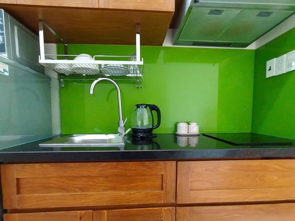 Phòng trọ Studio 40m2 tại PTC House 7 Trần Hưng Đạo - Quận 1  - Phòng bếp