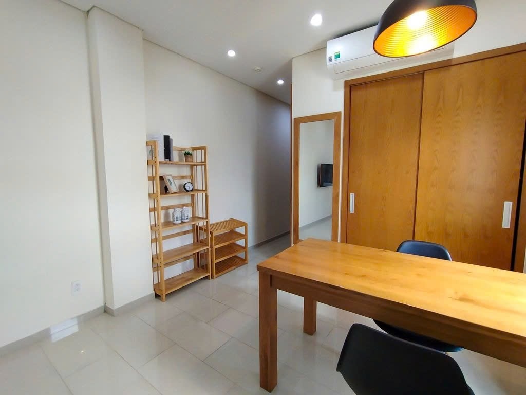 Phòng trọ Studio 40m2 tại PTC House 7 Trần Hưng Đạo - Quận 1  - Phòng khách