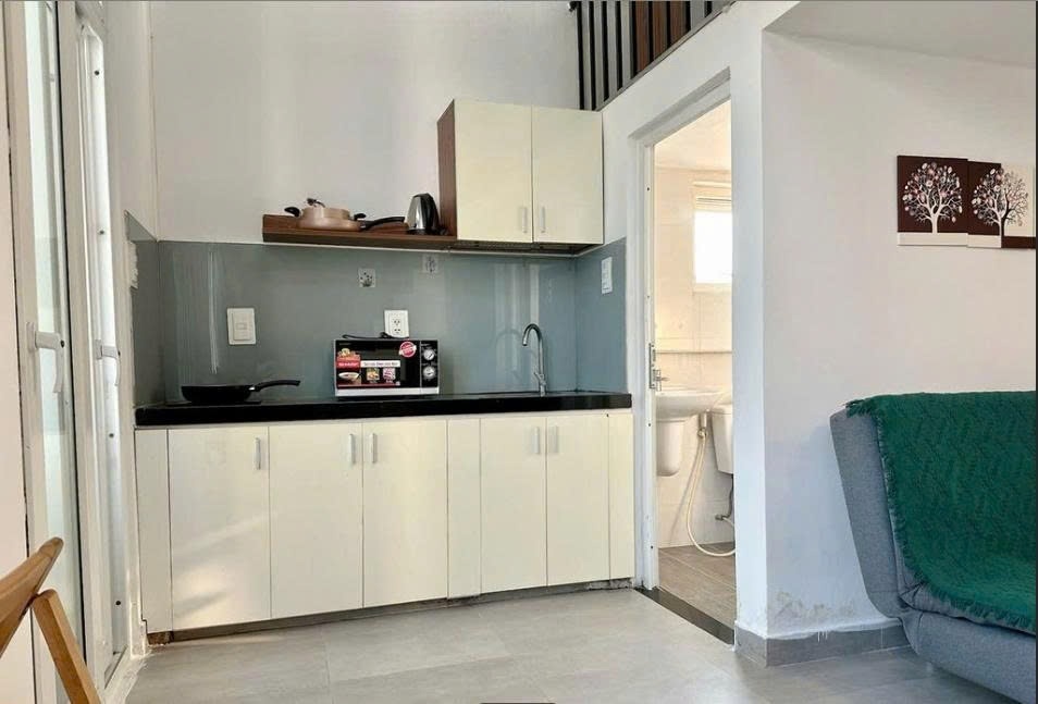 Phòng trọ Duplex 16m2 tại PTC House 2 Đường số 1 - Quận 7 - Phòng bếp
