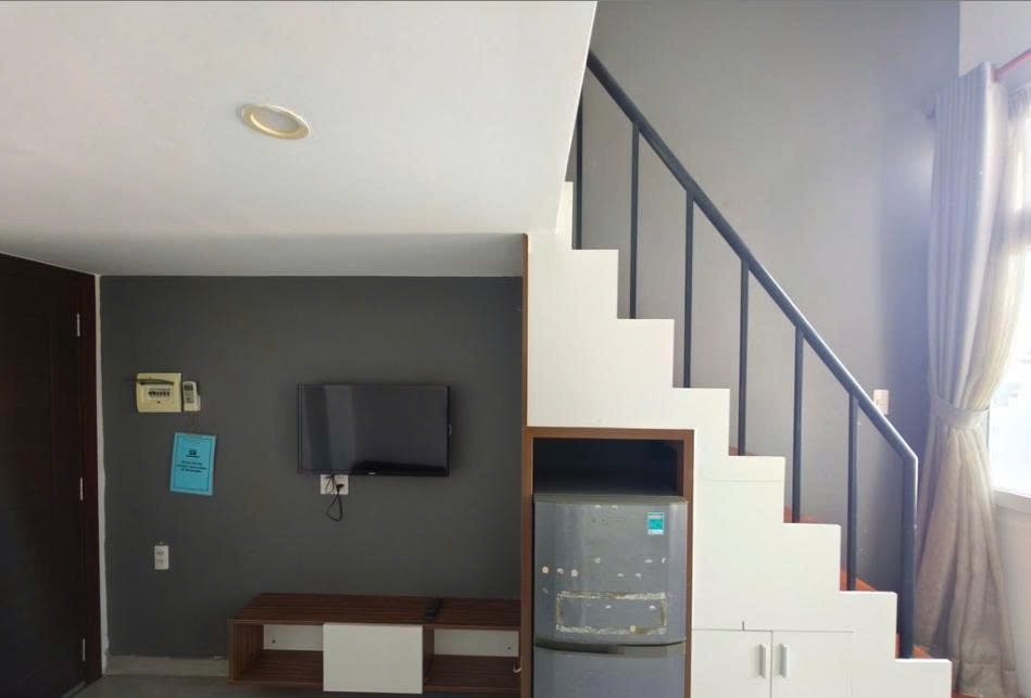 Phòng trọ Duplex 16m2 tại PTC House 2 Đường số 1 - Quận 7 - Phòng khách