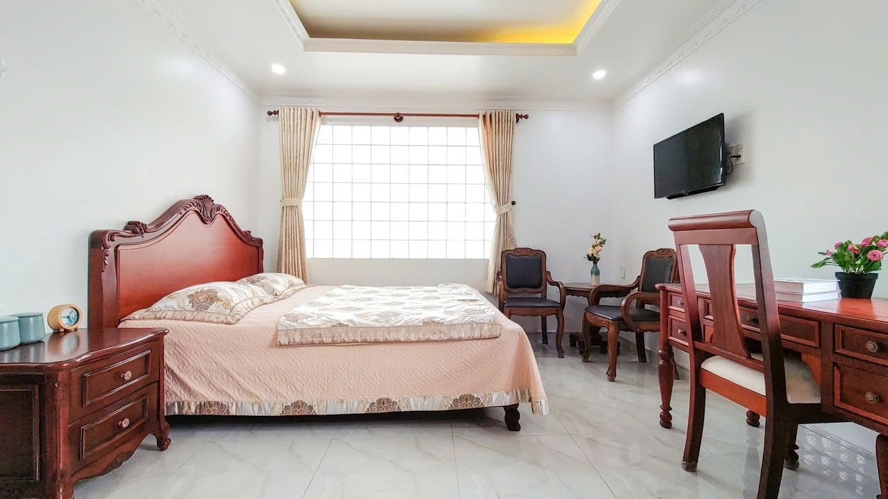 Phòng trọ Studio 22m2 tại PTC House Nam Quang - Quận 7  - Phòng ngủ