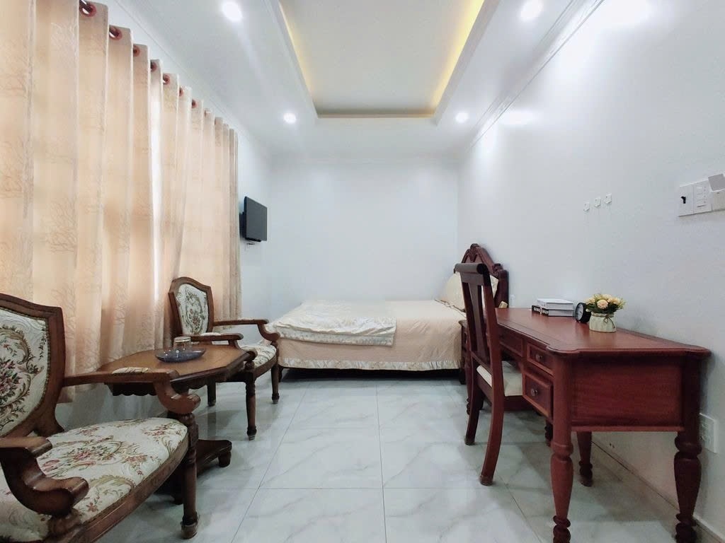 Phòng trọ Studio 22m2 tại PTC House Nam Quang - Quận 7  - Phòng ngủ
