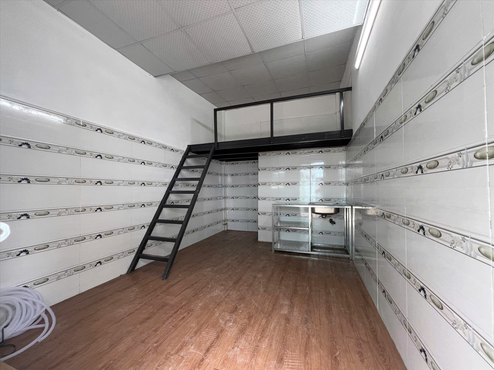 Phòng trọ Duplex 25m2 tại ĐH Home Đường số 6 - Gò Vấp - Phòng khách