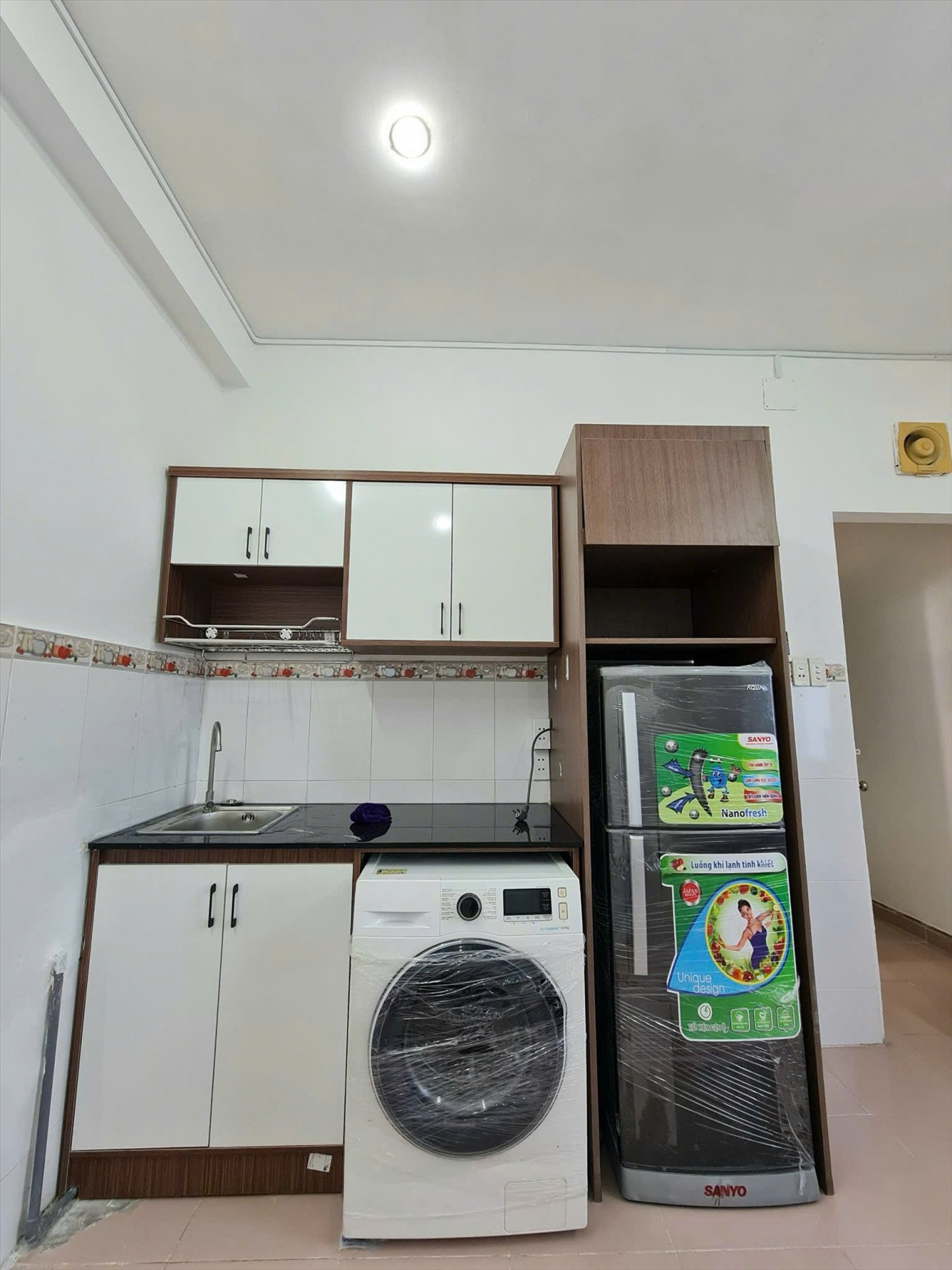 Phòng trọ Studio 25m2 tại HN Home Thanh Đa - Bình Thạnh - Phòng bếp
