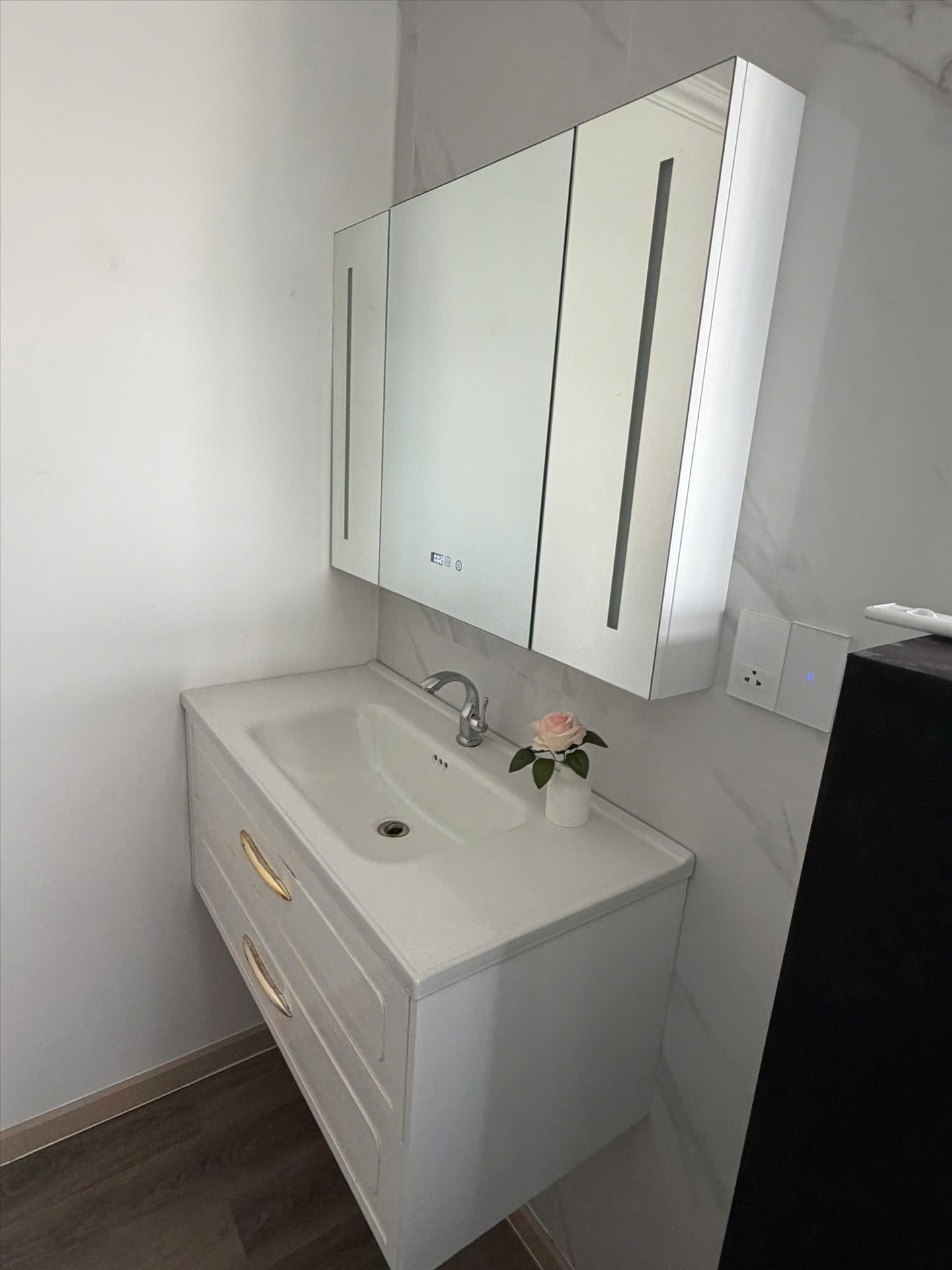 Phòng trọ Studio 25m2 tại Jinjoo Home Trương Đăng Quế - Gò Vấp - Phòng tắm