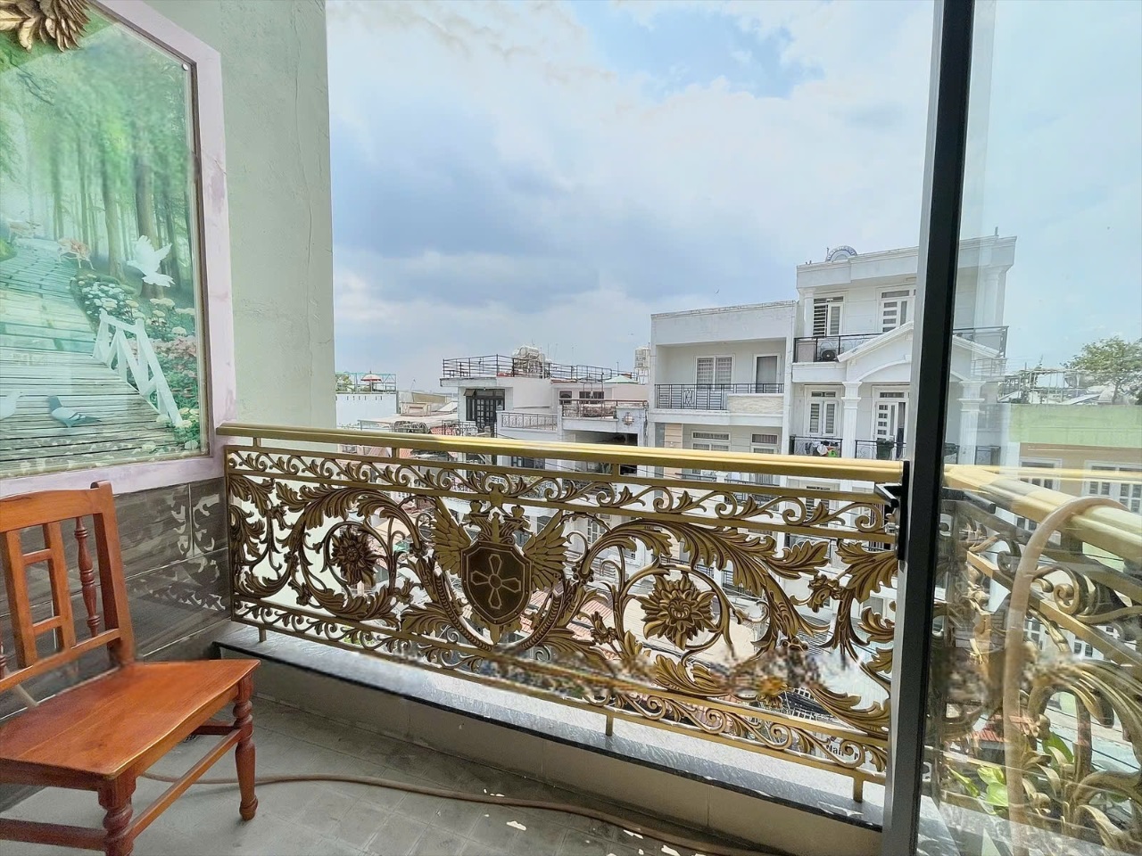 Phòng trọ Studio 25m2 tại TV Home Nguyễn Oanh - Gò Vấp - Ban công