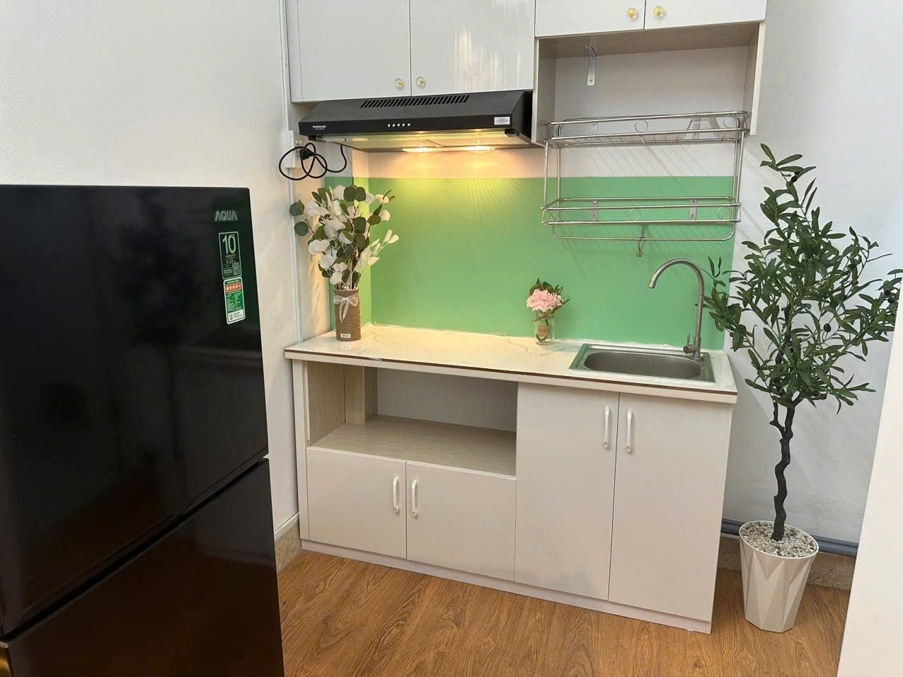 Phòng trọ 2 Phòng ngủ 35m2 tại HOME 365 Trần Bá Giao - Gò Vấp - Phòng bếp