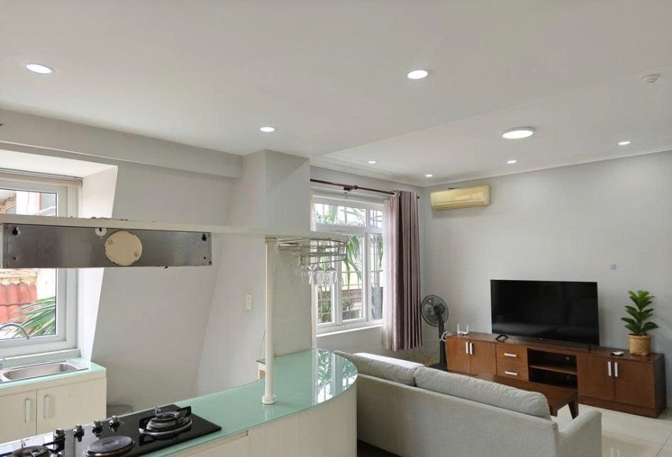 Phòng trọ 2 Phòng ngủ 75m2 tại PTC House Nguyễn Văn Hưởng 3 - Quận 2 - Phòng khách