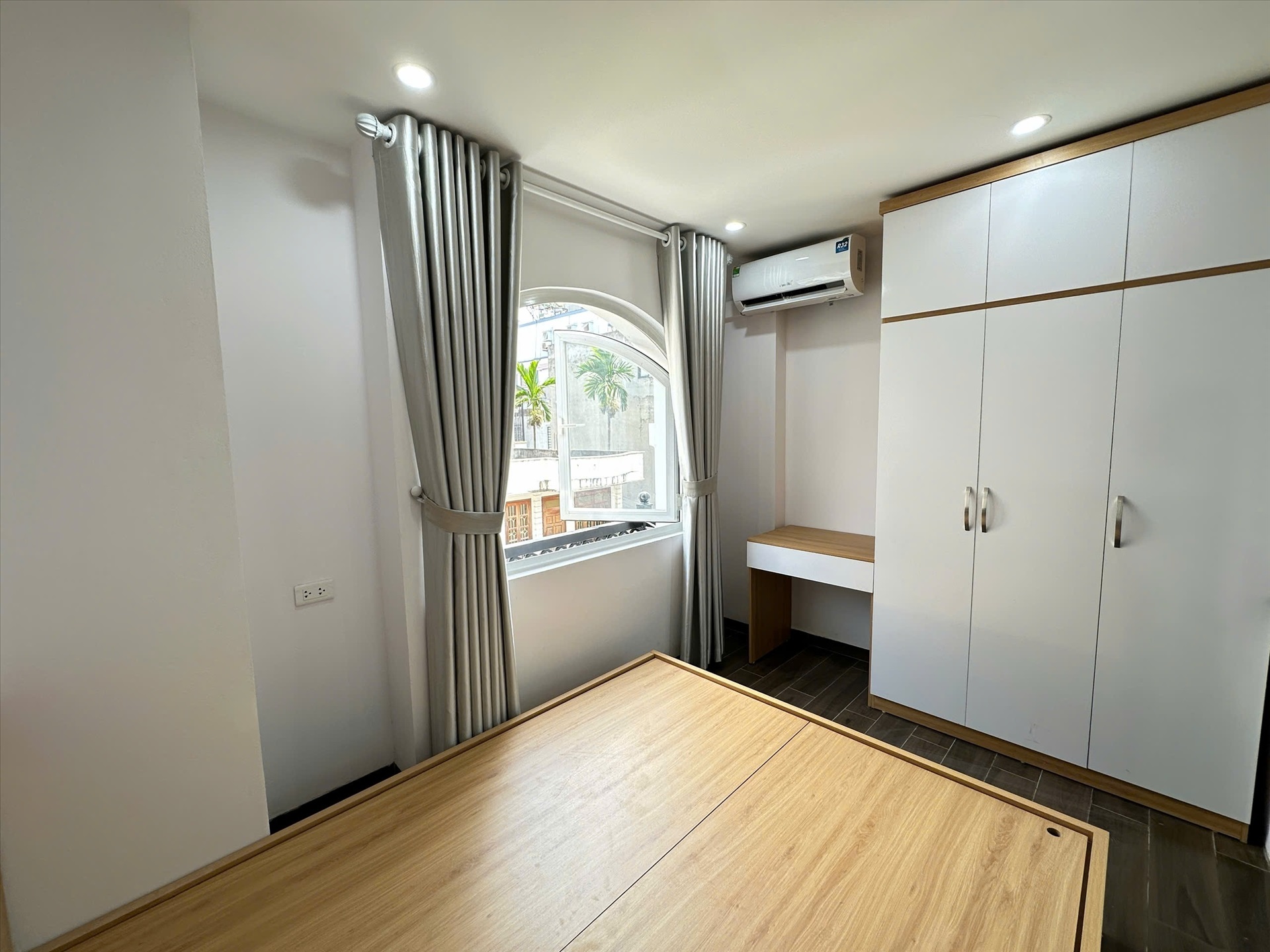 Phòng trọ Studio 30m2 tại TT House Nguyễn Phong Sắc - Cầu Giấy - Phòng ngủ