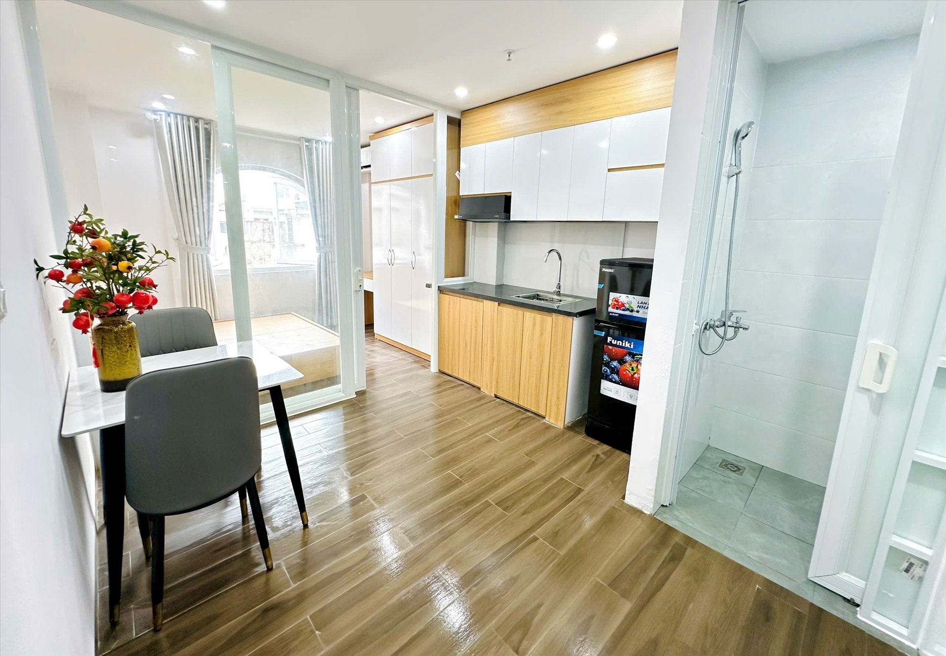 Phòng trọ Studio 30m2 tại TT House Nguyễn Phong Sắc - Cầu Giấy - Phòng bếp