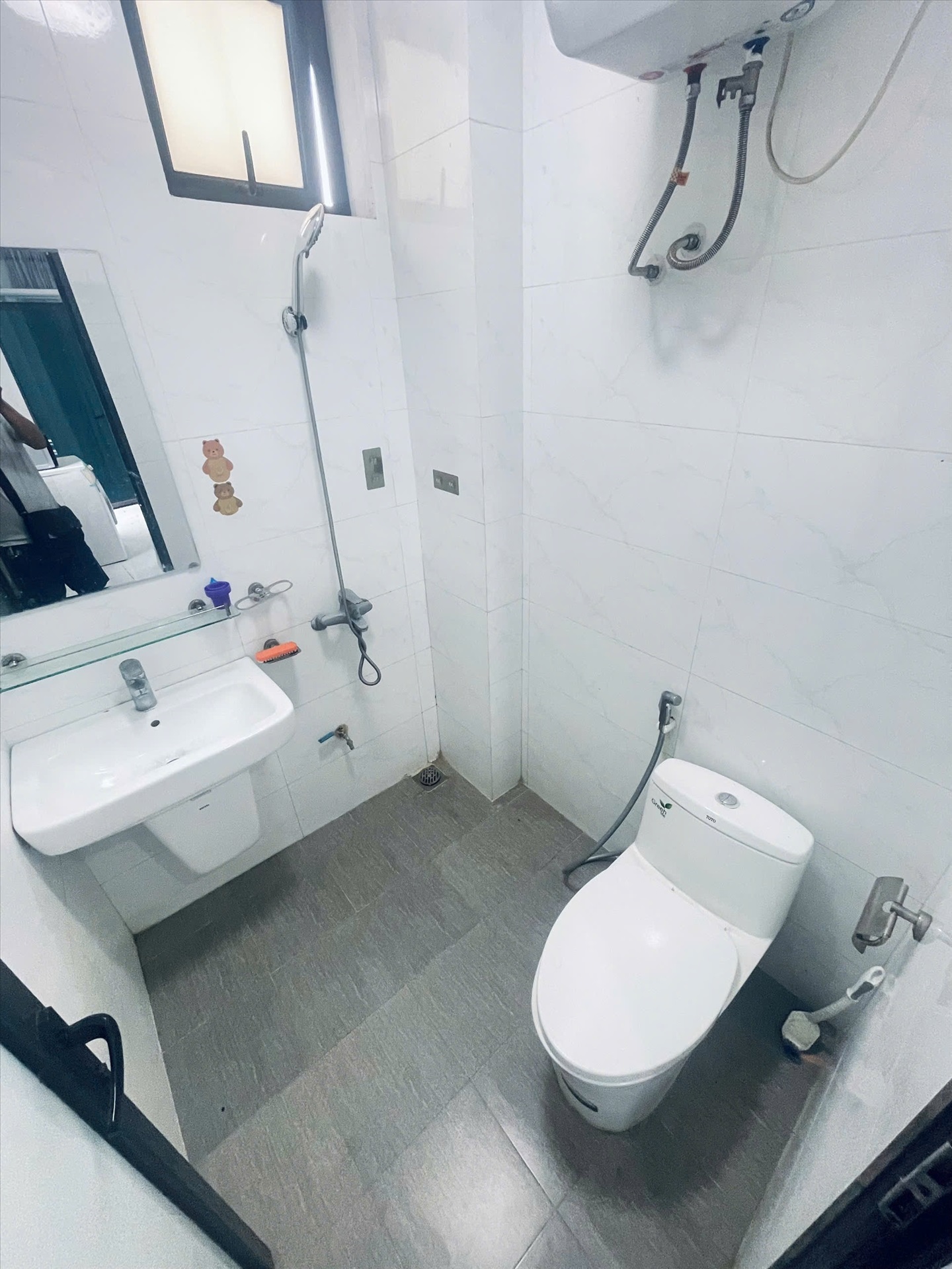 Phòng trọ 2 Phòng ngủ 30m2 tại CTC Home Đường Láng - Đống Đa - Phòng tắm