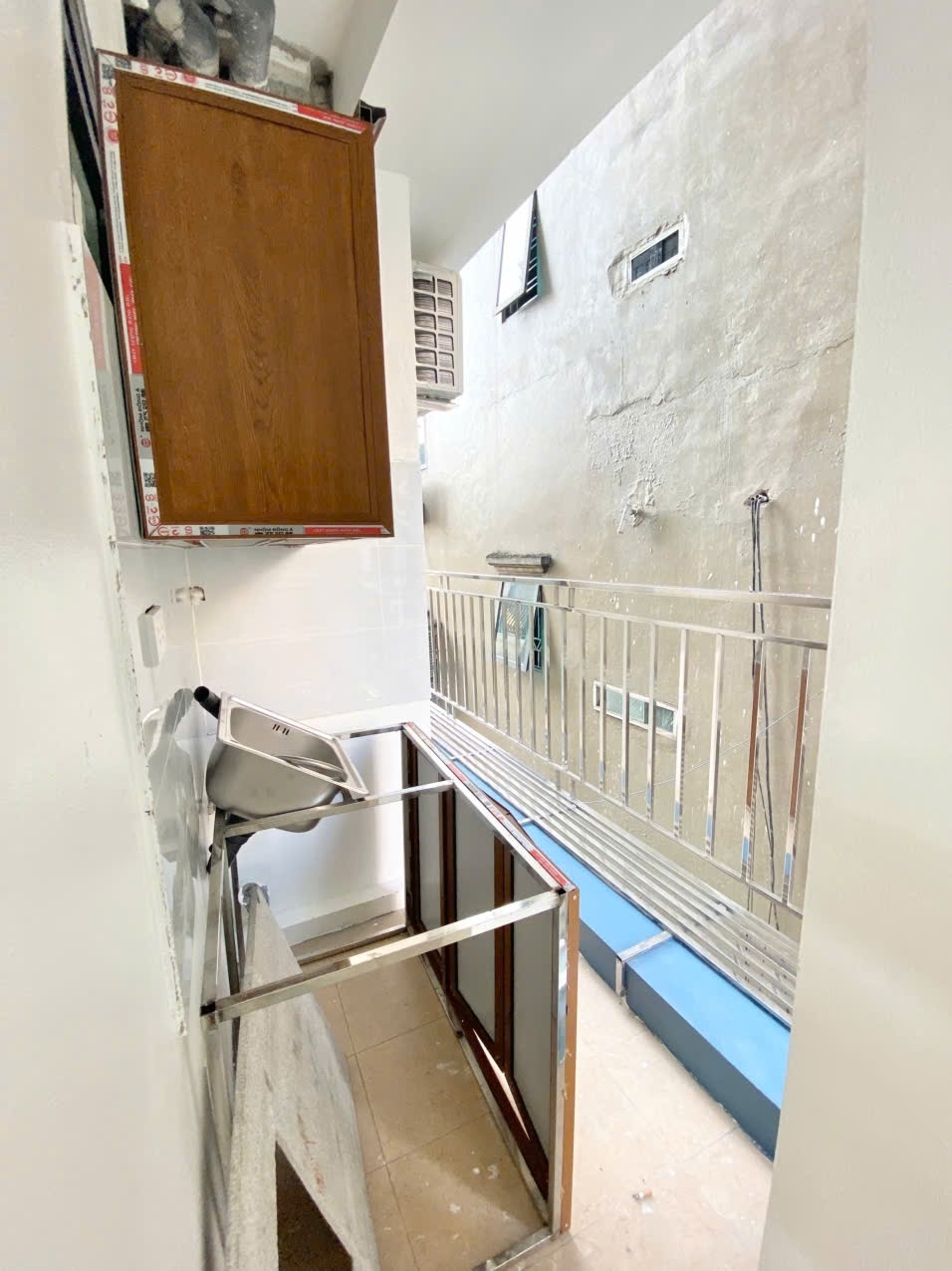 Phòng trọ Studio 402m2 tại QM Housing 1 Lê Quang Đạo - Nam Từ Liêm - Phòng bếp