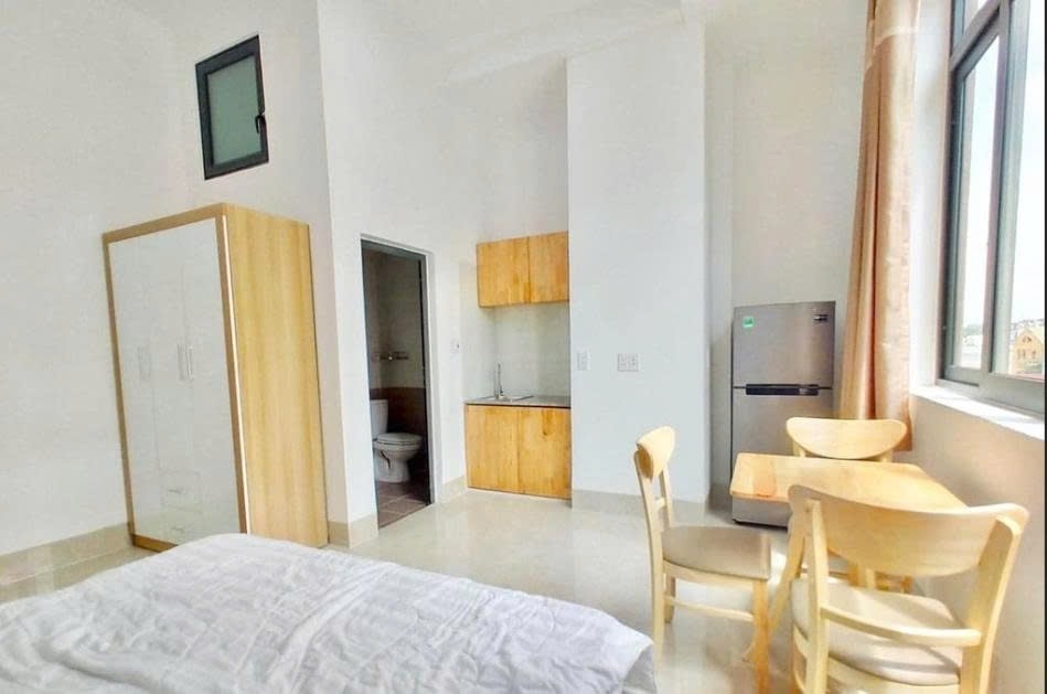 Phòng trọ Duplex 25m2 tại PTC House Nguyễn Gia Trí 1 - Bình Thạnh - Phòng khách